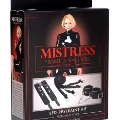 Mistress By Isabella Sinclaire Isabella Sinclaire Leather Bed Restraint Kit