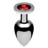 Master Series XL Jewel Butt Plug Ruby