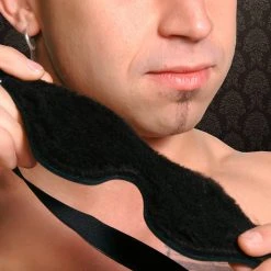 Strict Leather Fleece Lined Blindfold