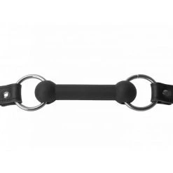 Strict Leather Silicone Bit Gag BDSM