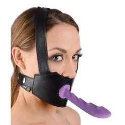 Strict Leather Dildo Face Harness Dildos & Strap-Ons