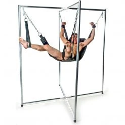 BDSM Strict Leather Premium Sex Sling 7 BDSM Strict Leather Premium Sex Sling