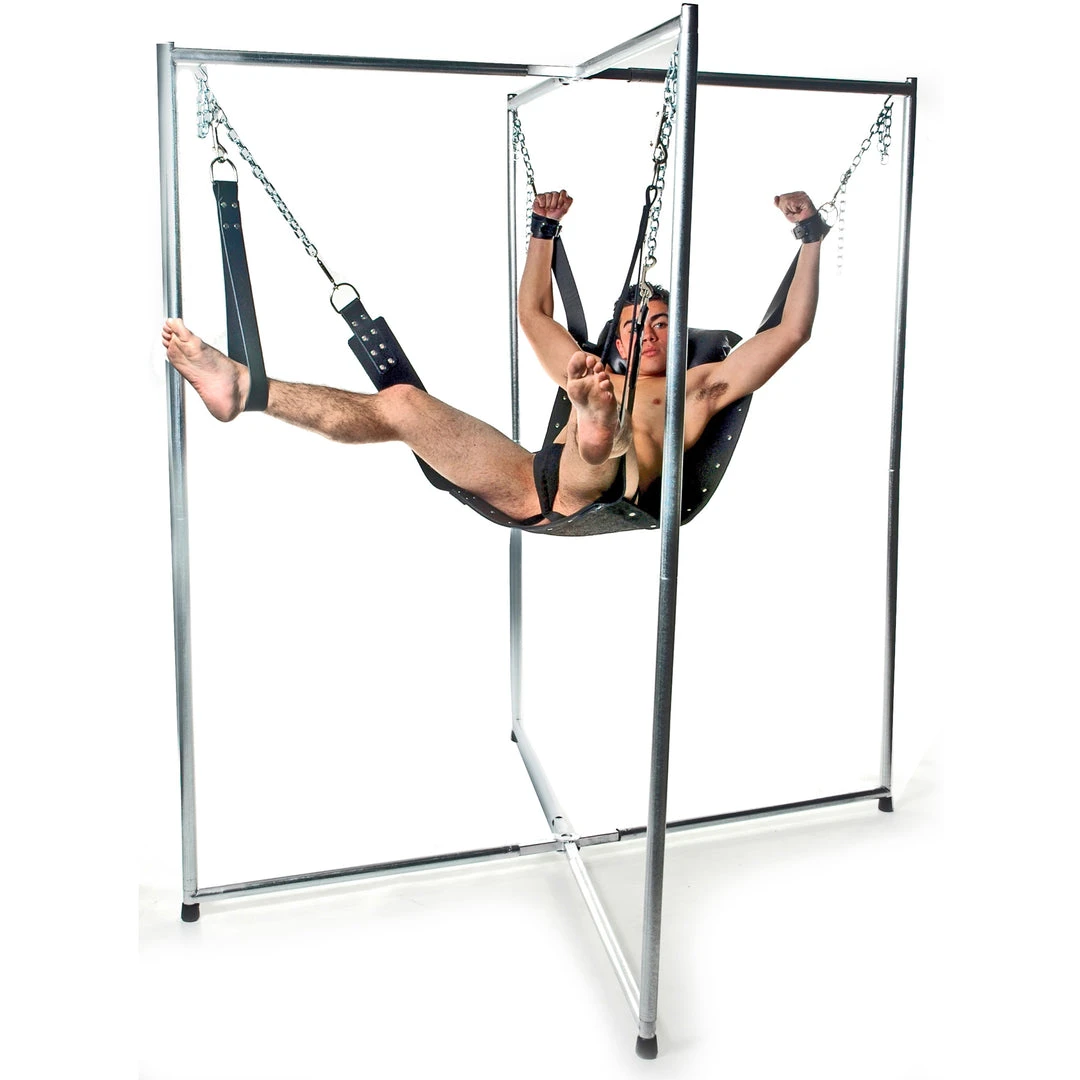 BDSM Strict Leather Premium Sex Sling 4 BDSM Strict Leather Premium Sex Sling