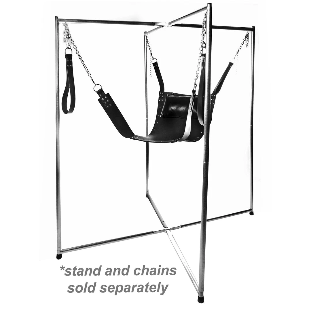 BDSM Strict Leather Premium Sex Sling 3 BDSM Strict Leather Premium Sex Sling