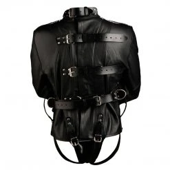 BDSM Strict Leather Premium Straightjacket- X-Large 7 BDSM Strict Leather Premium Straightjacket- X-Large