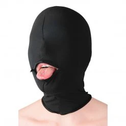 Strict Leather Zippered Eyeless Hood