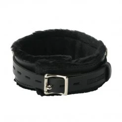 Strict Leather Premium Fur Lined Locking Collar- XL BDSM 13 Strict Leather Premium Fur Lined Locking Collar- XL BDSM