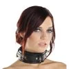 Strict Leather Premium Fur Lined Locking Collar- XL BDSM