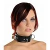 BDSM Strict Leather Deluxe Locking Collar
