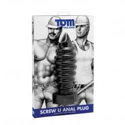 Penis Pleasure Tom Of Finland Screw U Anal Plug