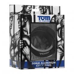Tom Of Finland 50mm Aluminum Cock Ring Penis Pleasure