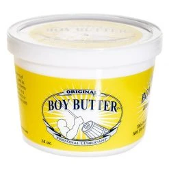 Boy Butter Lubricants Penis Pleasure Boy Butter 16oz Tub