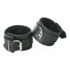 BDSM Strict Leather Fur Lined Wrist Cuffs