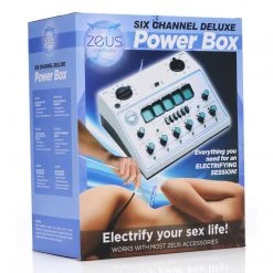 Zeus Electrosex Zeus 6 Channel Deluxe Electrosex Power Box