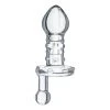 Prisms Erotic Glass Anal Lila Glass Plug