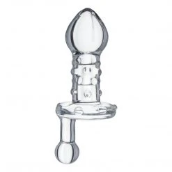 Prisms Erotic Glass Anal Lila Glass Plug