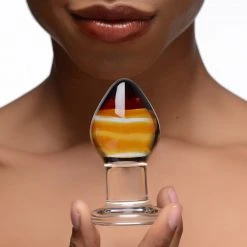 Prisms Erotic Glass Agni Anal Plug